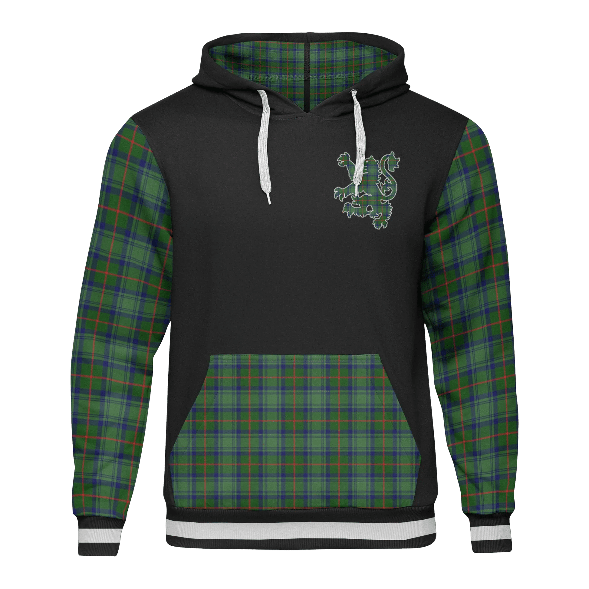 Printivon Cranstoun Tartan All Over Print Hoodie