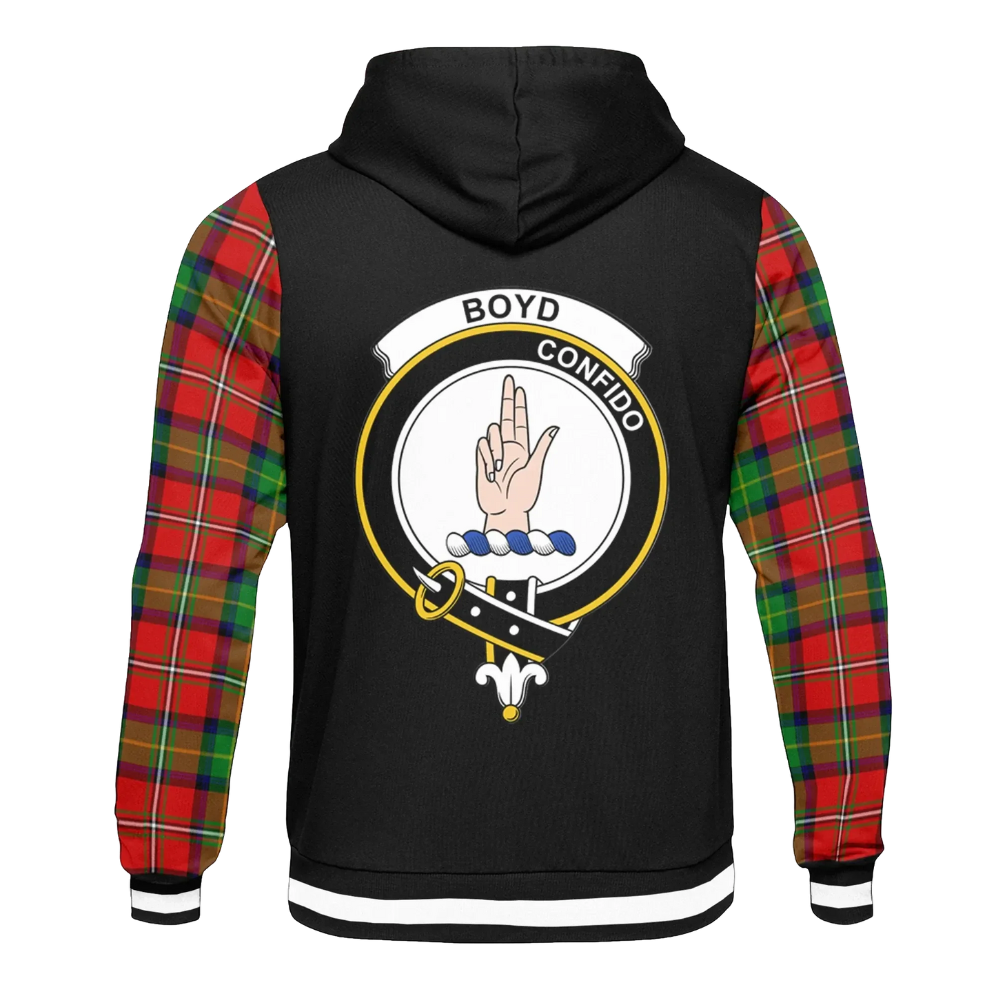 Printivon Boyd Tartan All Over Print Hoodie