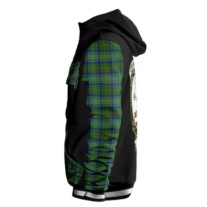 Printivon Cranstoun Tartan All Over Print Hoodie