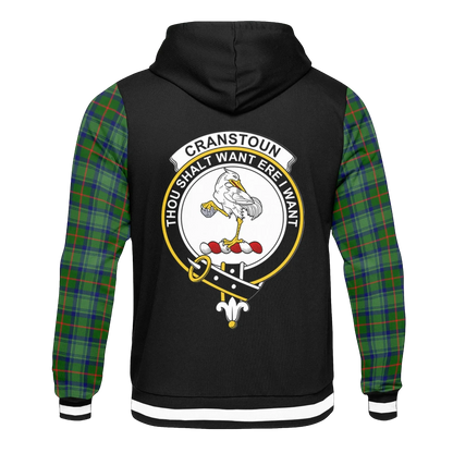 Printivon Cranstoun Tartan All Over Print Hoodie