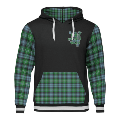 Printivon Arbuthnot Tartan All Over Print Hoodie