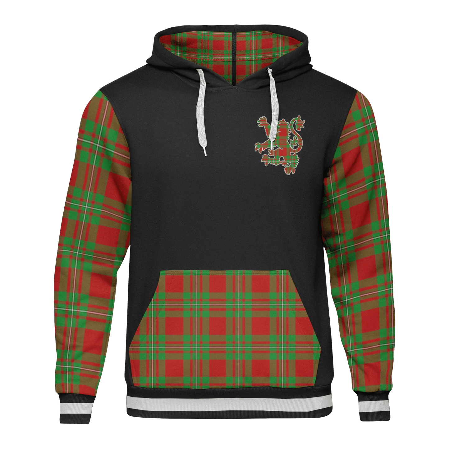 Printivon Callander Tartan All Over Print Hoodie