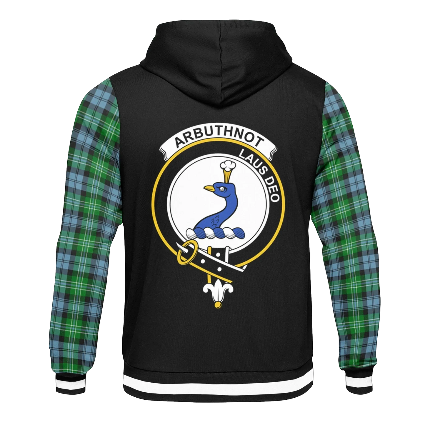 Printivon Arbuthnot Tartan All Over Print Hoodie