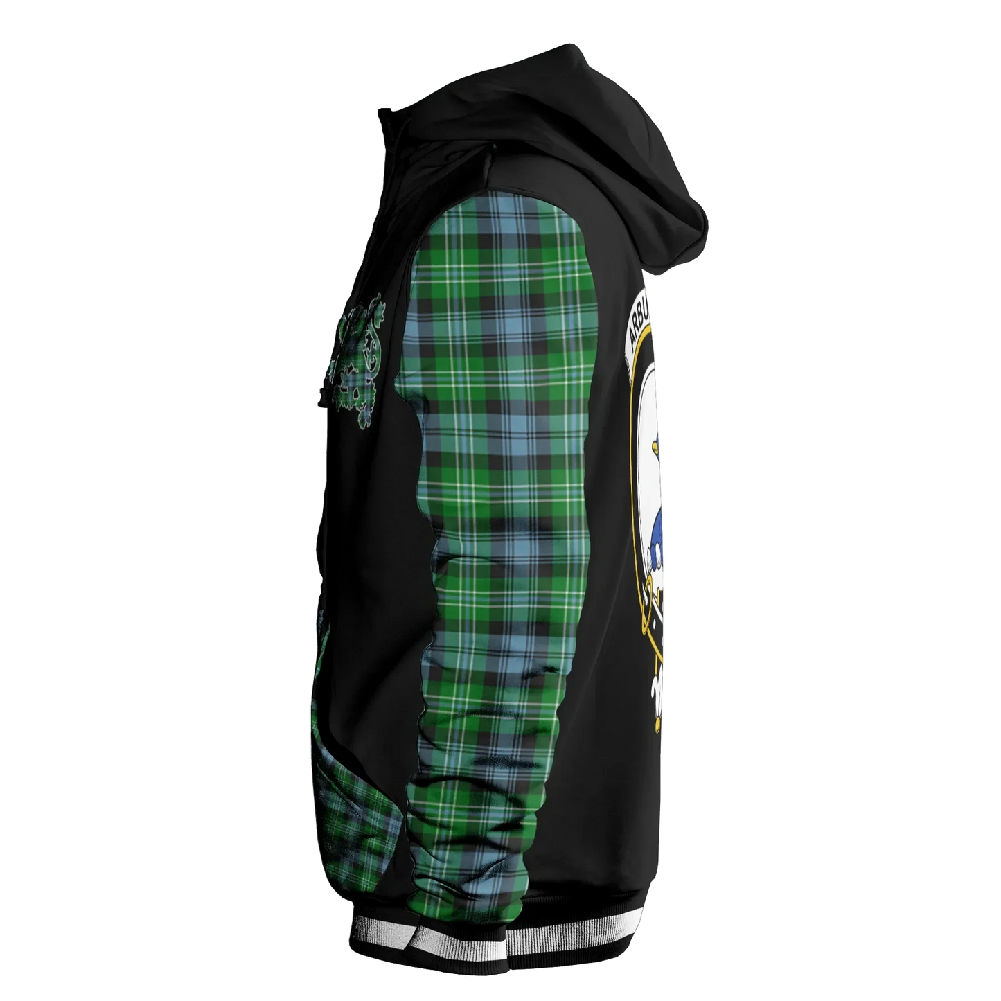 Printivon Arbuthnot Tartan All Over Print Hoodie