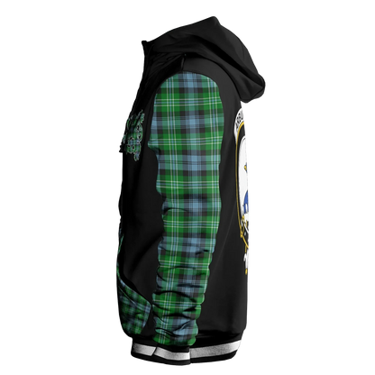 Printivon Arbuthnot Tartan All Over Print Hoodie