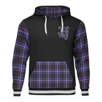 Printivon Dunlop Tartan All Over Print Hoodie