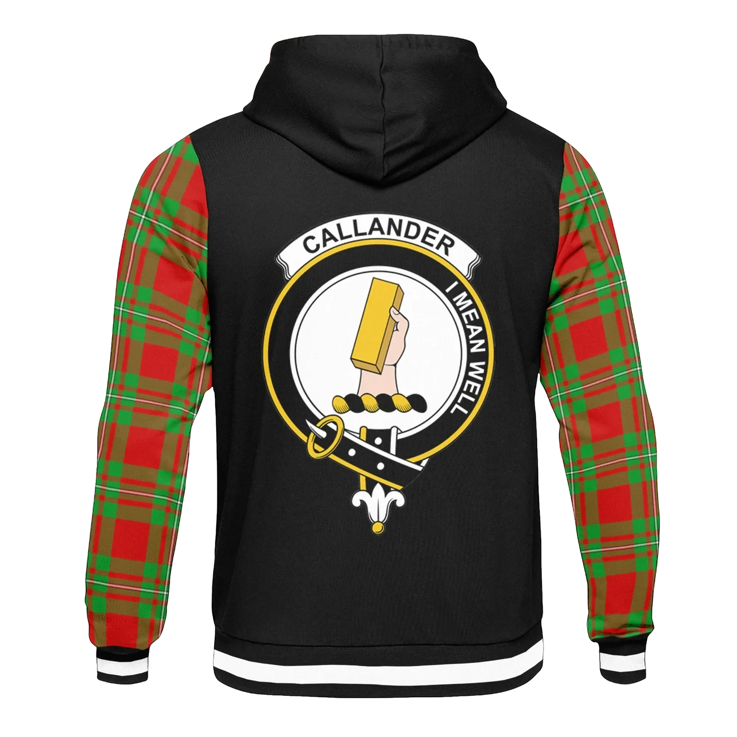 Printivon Callander Tartan All Over Print Hoodie