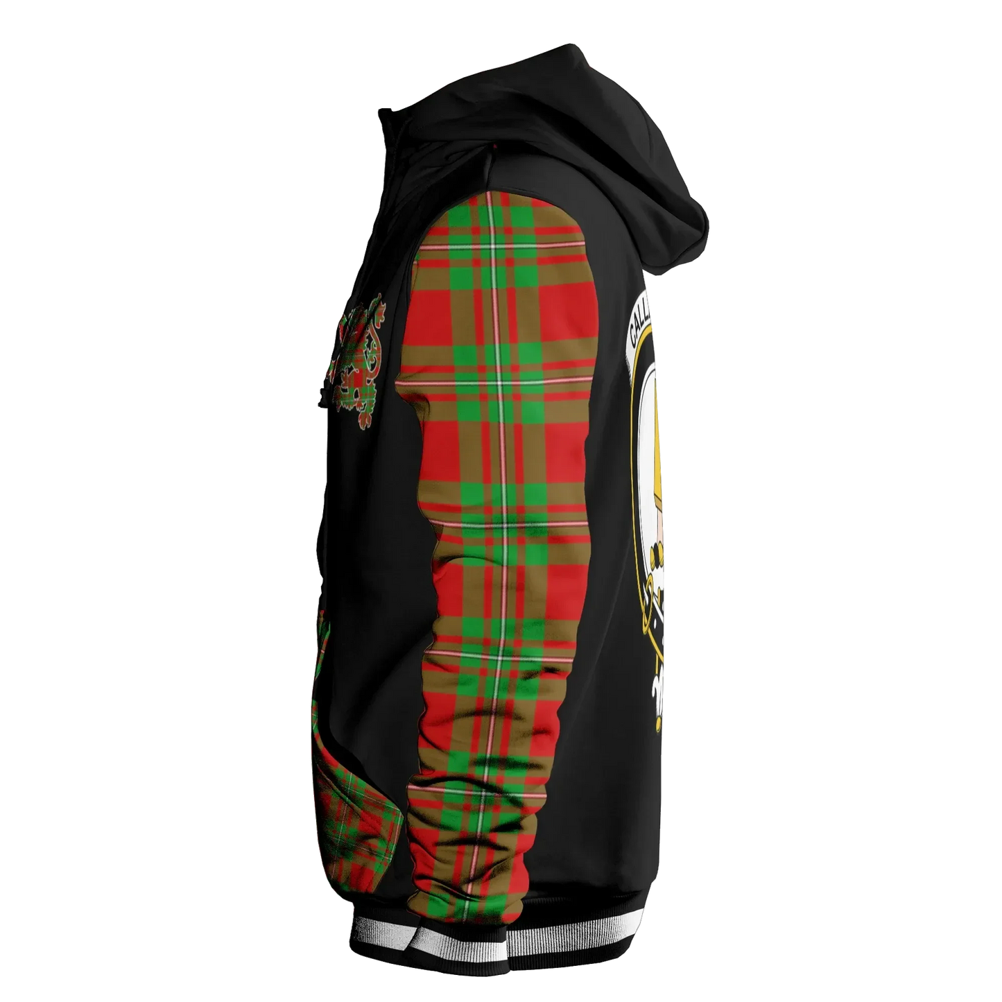Printivon Callander Tartan All Over Print Hoodie