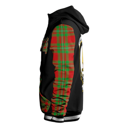 Printivon Callander Tartan All Over Print Hoodie