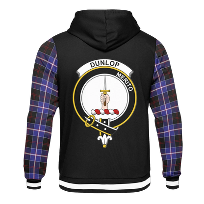 Printivon Dunlop Tartan All Over Print Hoodie