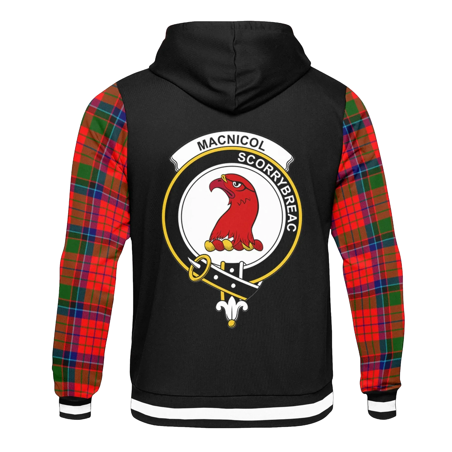 Printivon Macnicol Of Scorrybreac Tartan All Over Print Hoodie