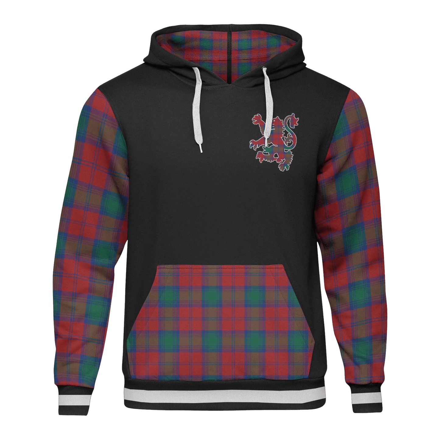 Printivon Byres Tartan All Over Print Hoodie