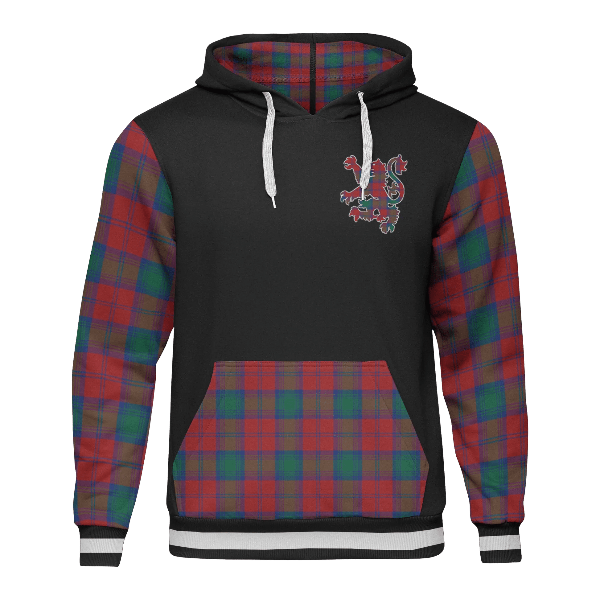 Printivon Byres Tartan All Over Print Hoodie