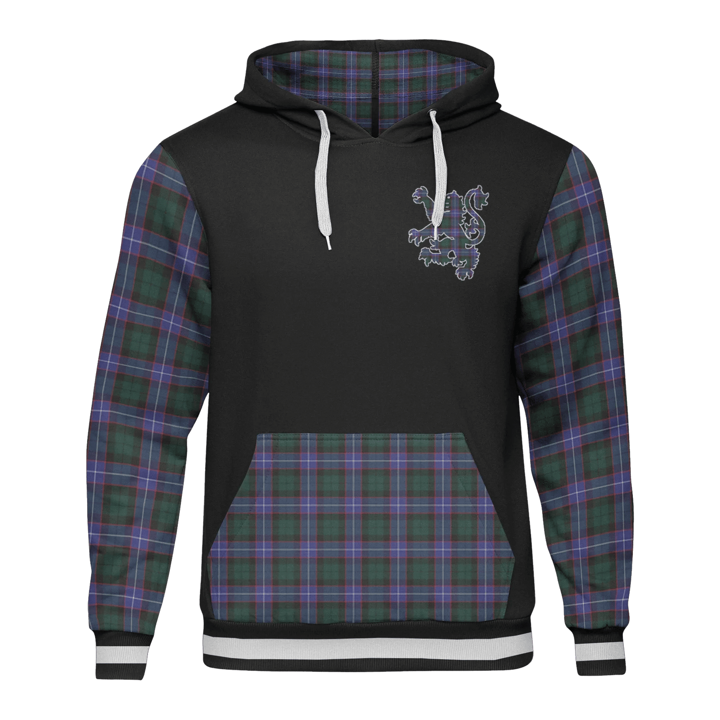 Printivon Hunter Tartan All Over Print Hoodie