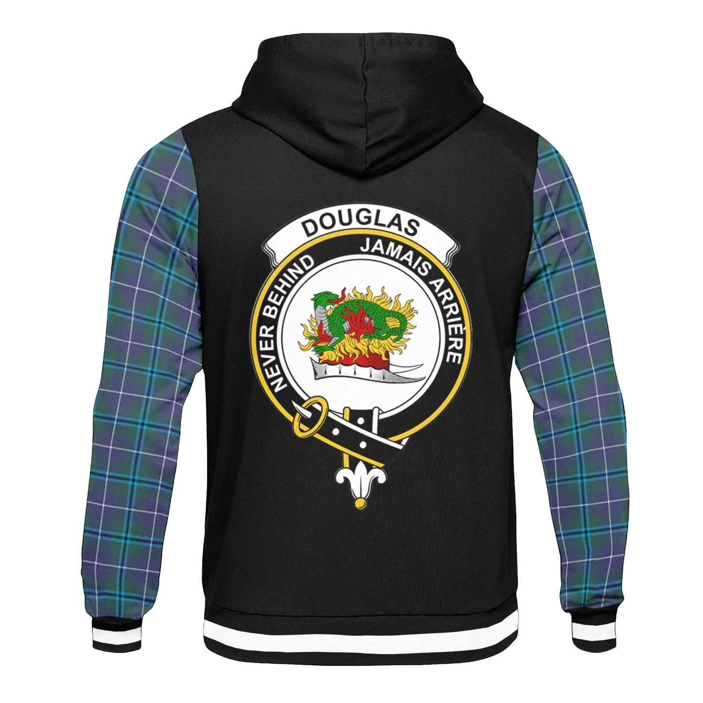 Printivon Douglas Tartan All Over Print Hoodie