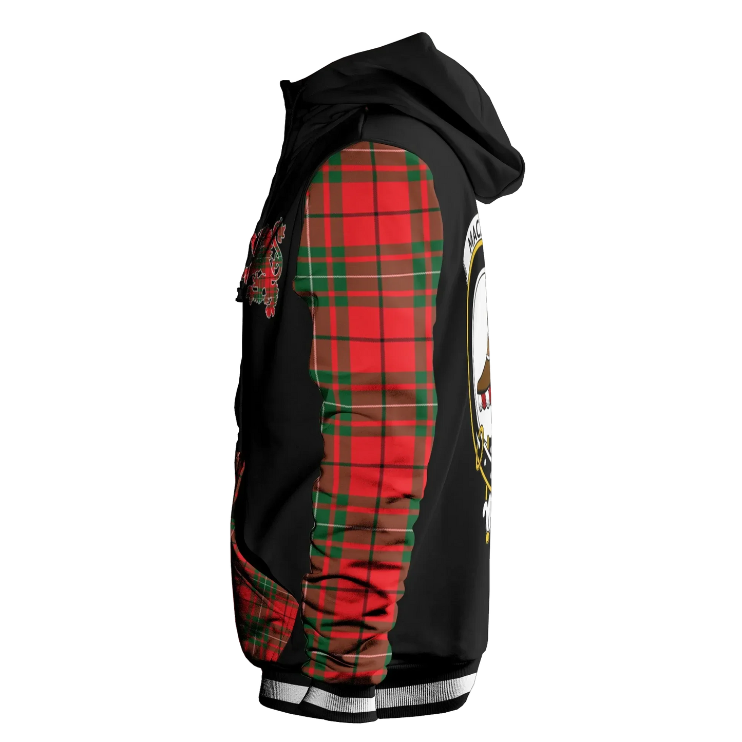 Printivon Macaulay Tartan All Over Print Hoodie