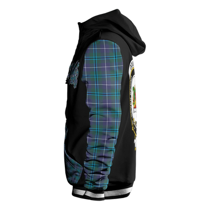 Printivon Douglas Tartan All Over Print Hoodie