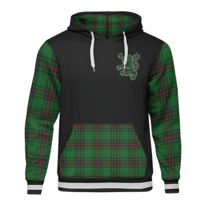 Printivon Logie Tartan All Over Print Hoodie