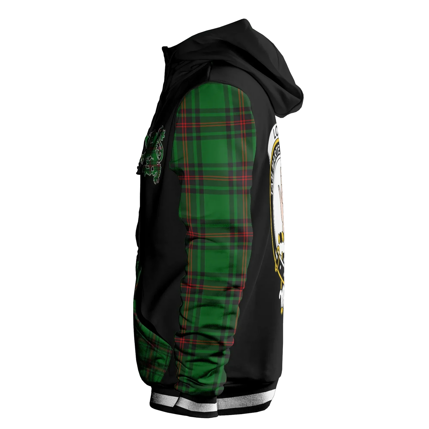 Printivon Logie Tartan All Over Print Hoodie