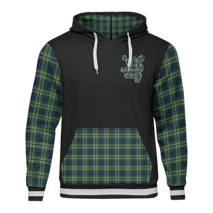 Printivon Learmonth Tartan All Over Print Hoodie