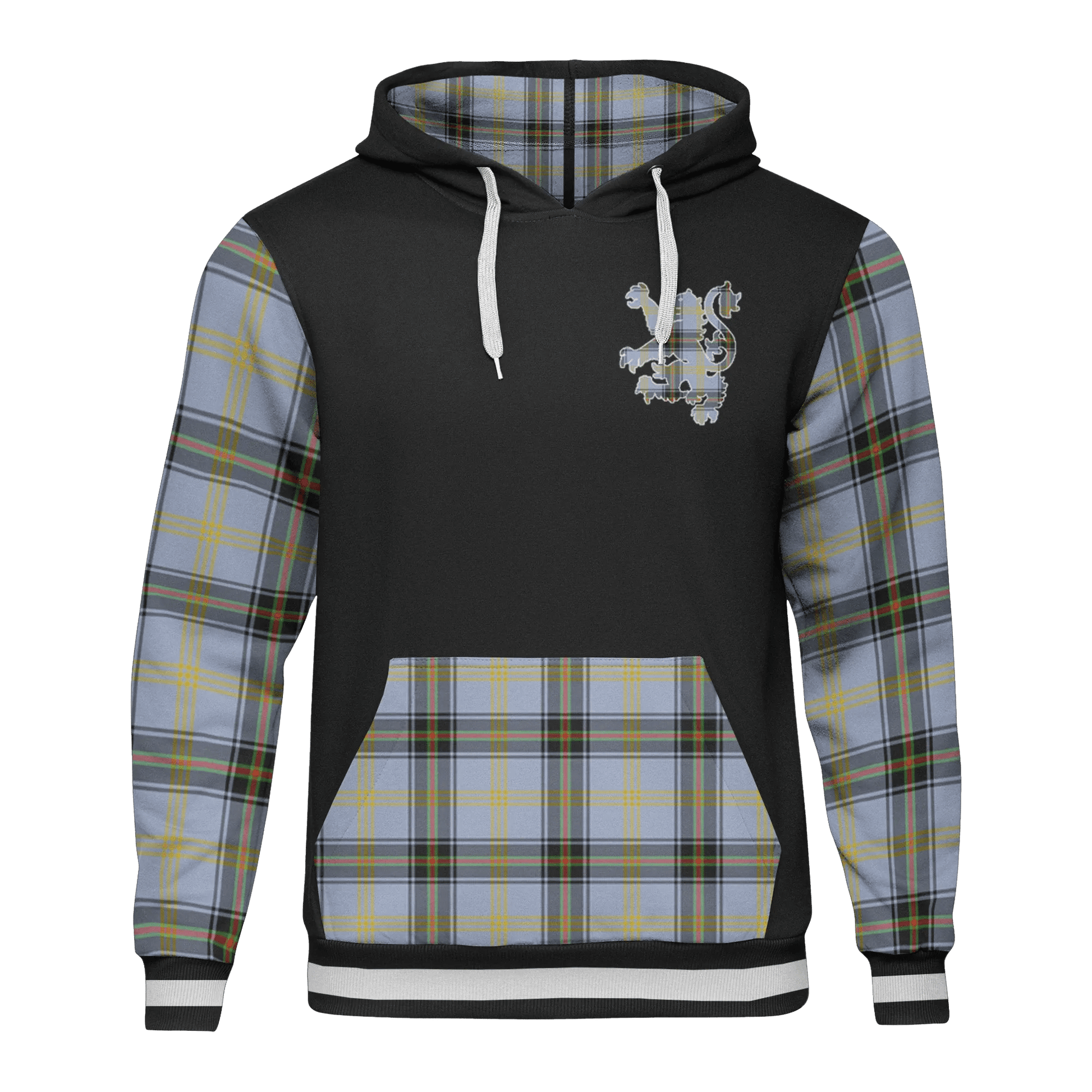 Printivon Bell Tartan All Over Print Hoodie