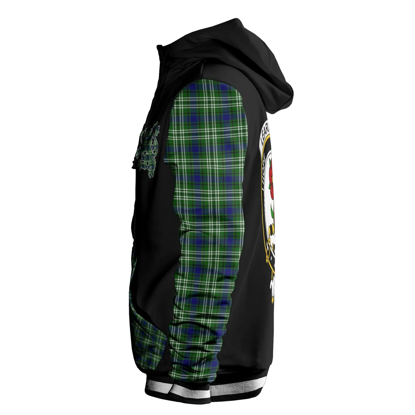 Printivon Learmonth Tartan All Over Print Hoodie