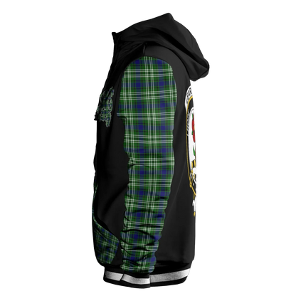 Printivon Learmonth Tartan All Over Print Hoodie