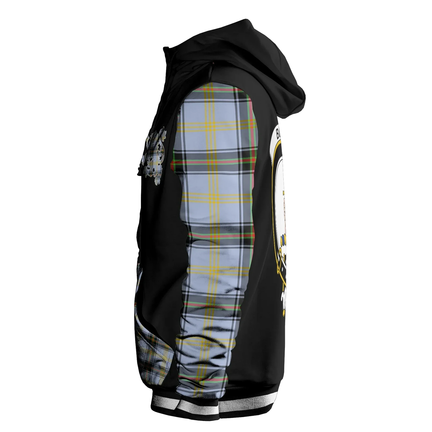 Printivon Bell Tartan All Over Print Hoodie