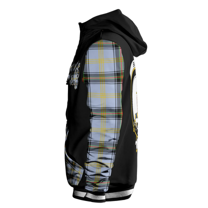 Printivon Bell Tartan All Over Print Hoodie