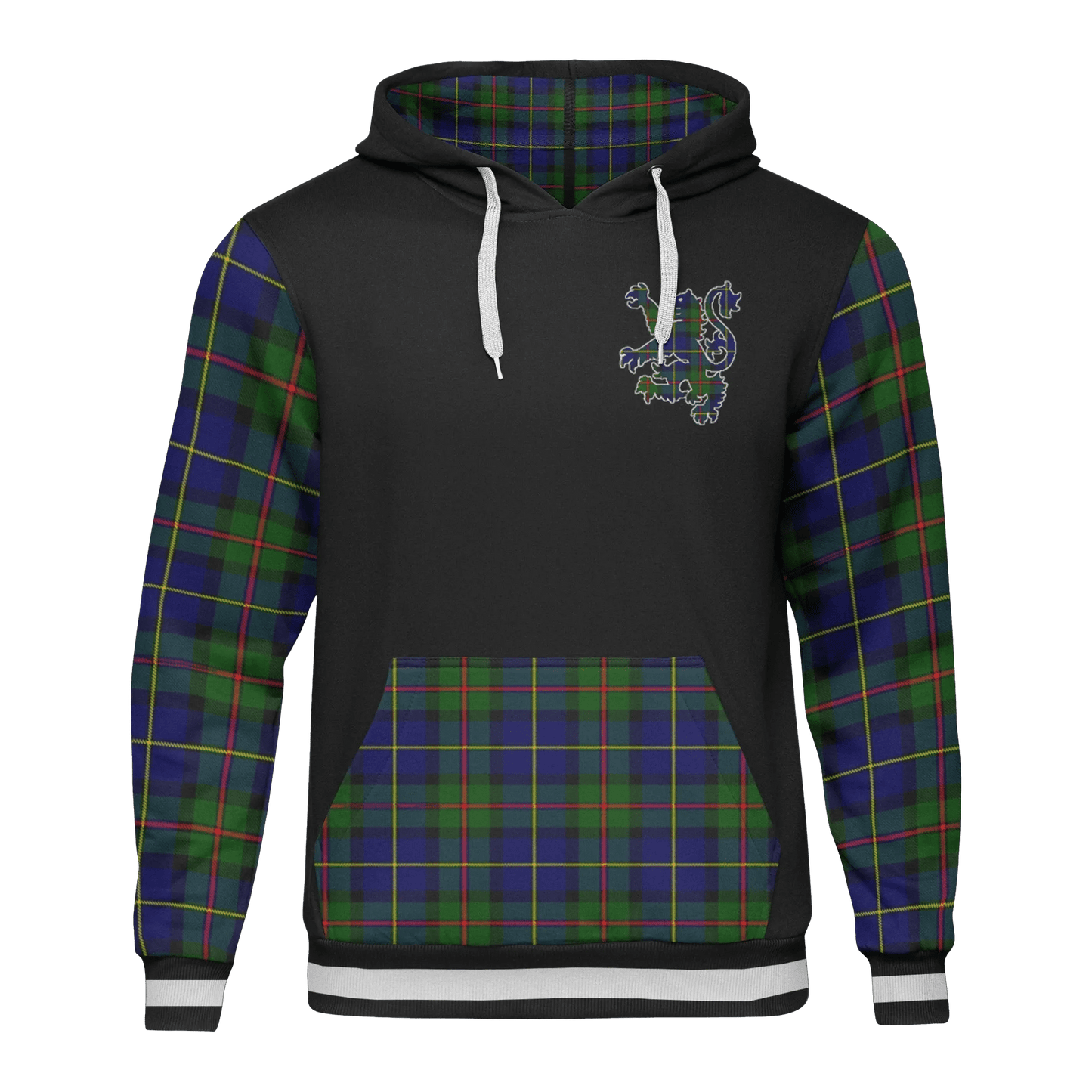 Printivon Macleod Tartan All Over Print Hoodie