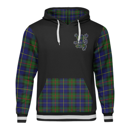 Printivon Macleod Tartan All Over Print Hoodie