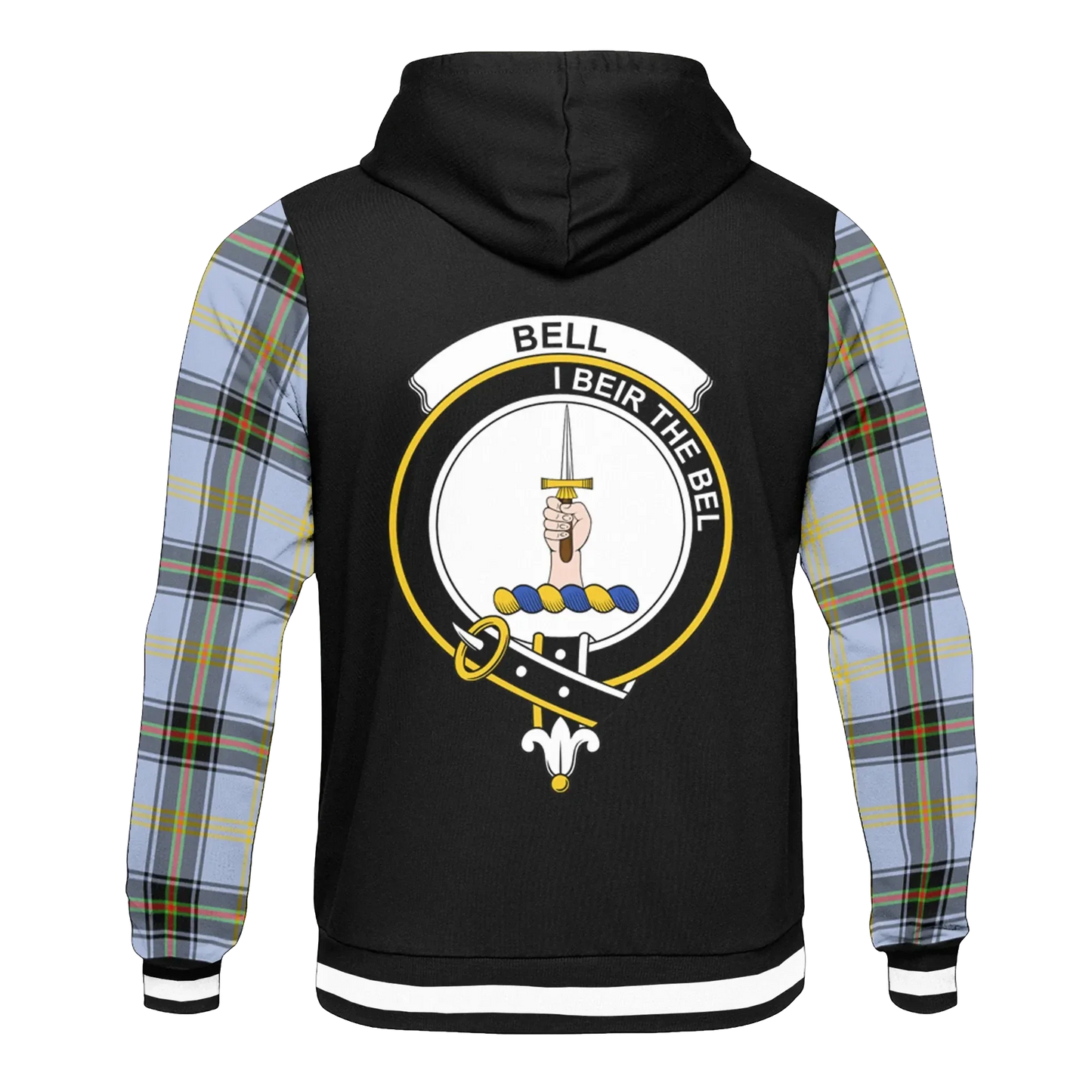 Printivon Bell Tartan All Over Print Hoodie