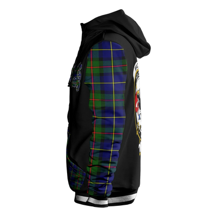 Printivon Macleod Tartan All Over Print Hoodie