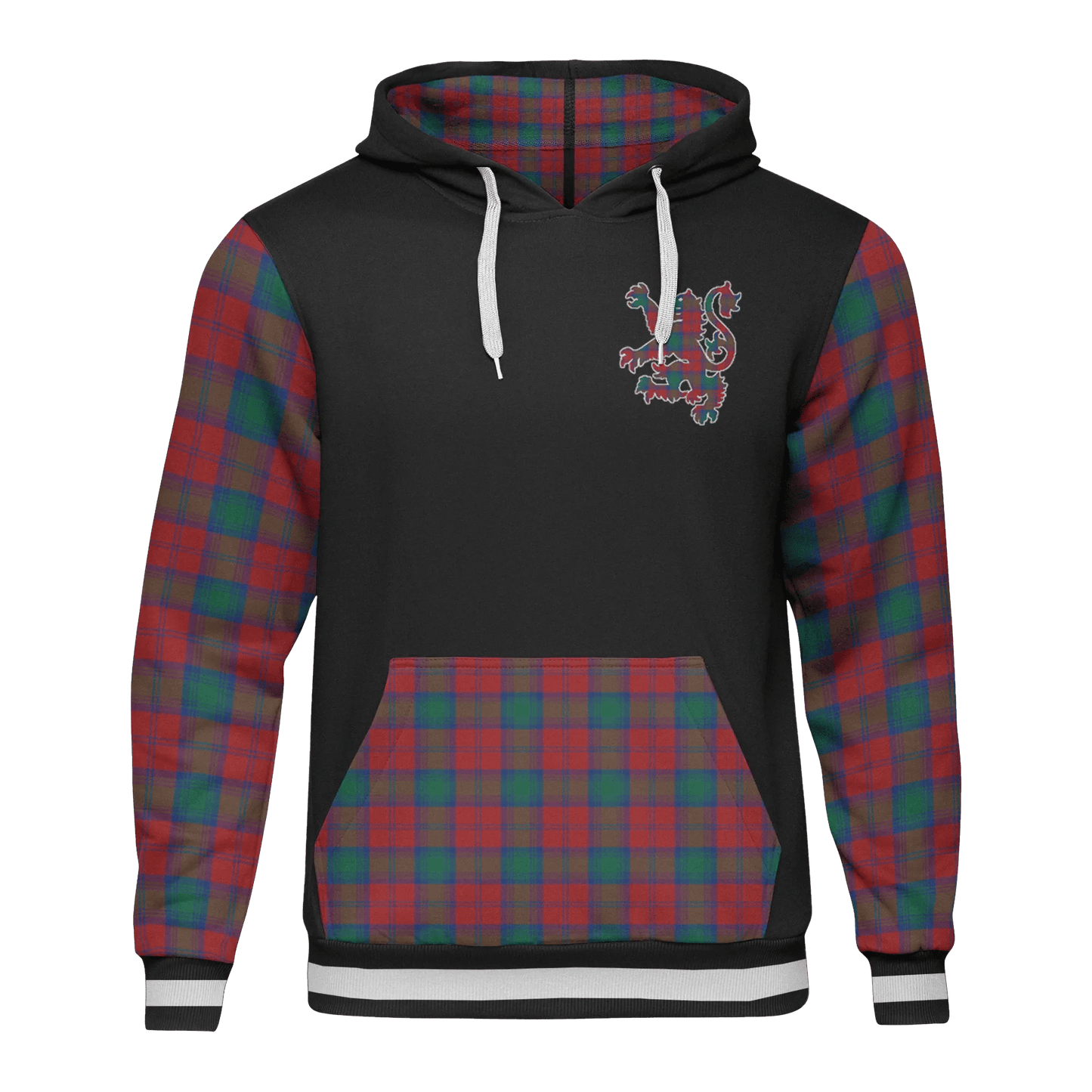 Printivon Auchinleck Tartan All Over Print Hoodie