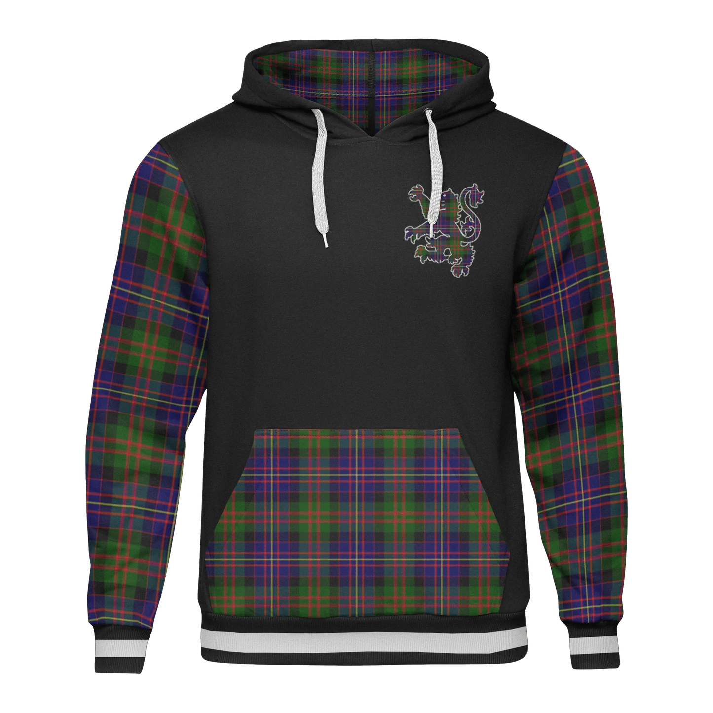 Printivon Chalmers Tartan All Over Print Hoodie