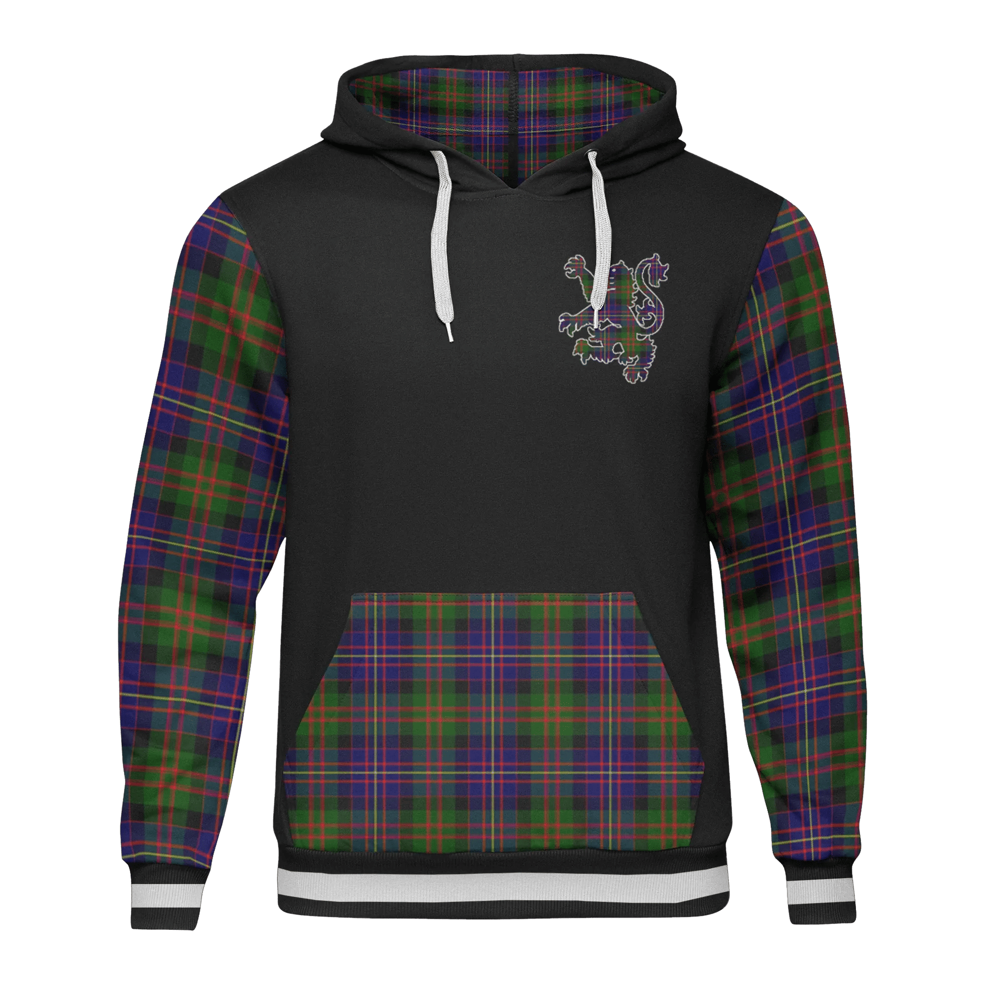 Printivon Chalmers Tartan All Over Print Hoodie