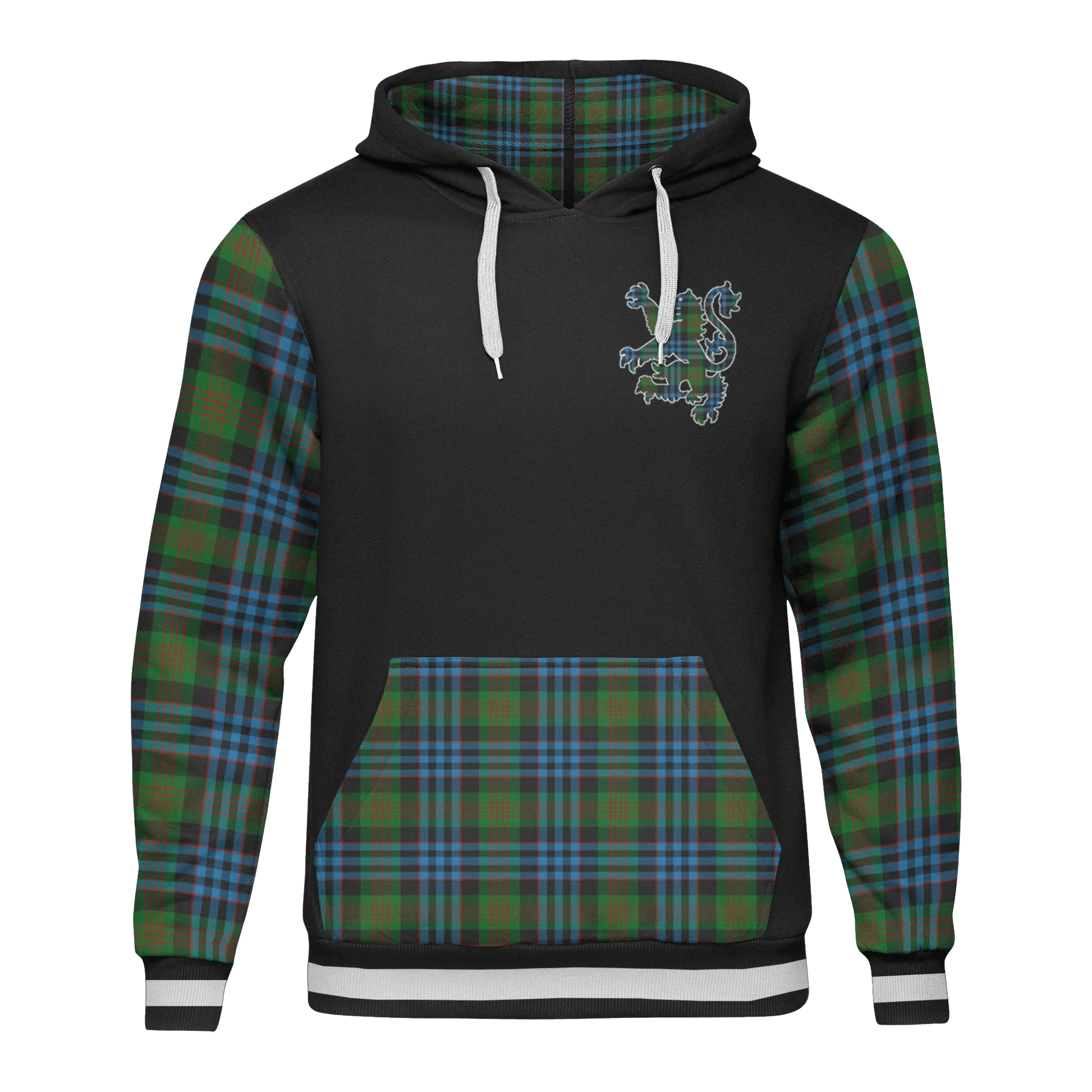 Printivon Newlands Tartan All Over Print Hoodie