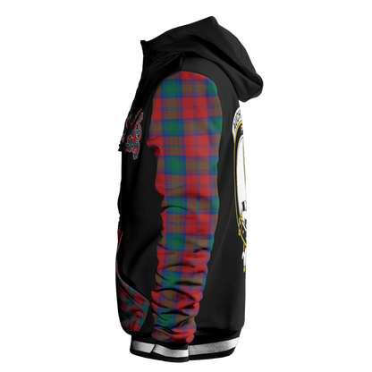 Printivon Auchinleck Tartan All Over Print Hoodie