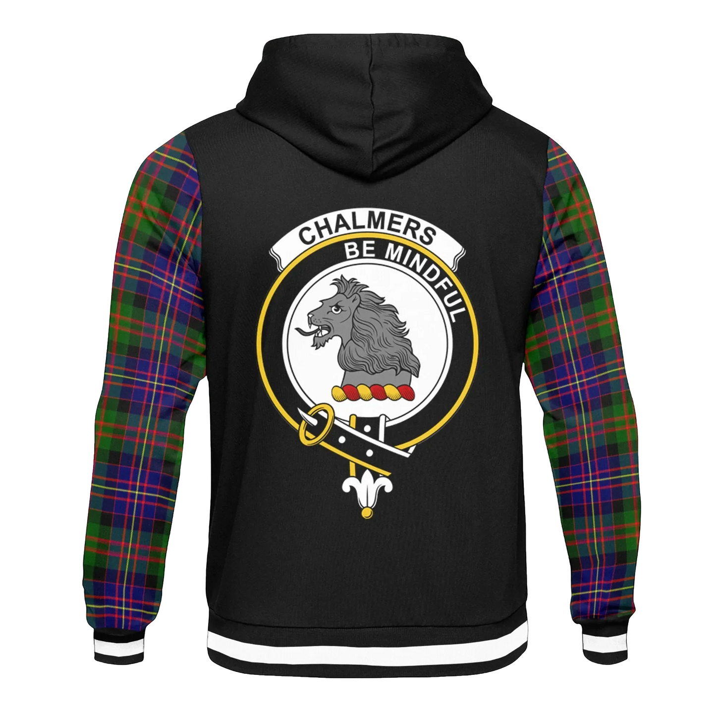 Printivon Chalmers Tartan All Over Print Hoodie