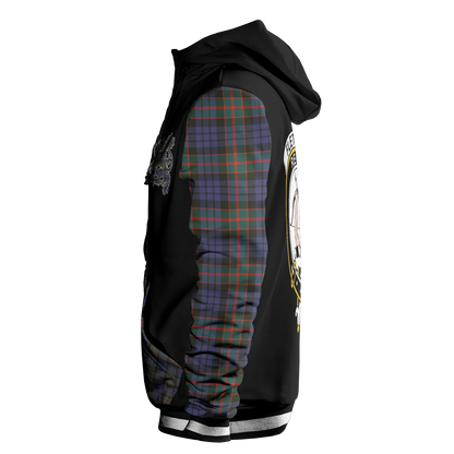 Printivon Fletcher Tartan All Over Print Hoodie