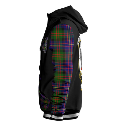 Printivon Chalmers Tartan All Over Print Hoodie