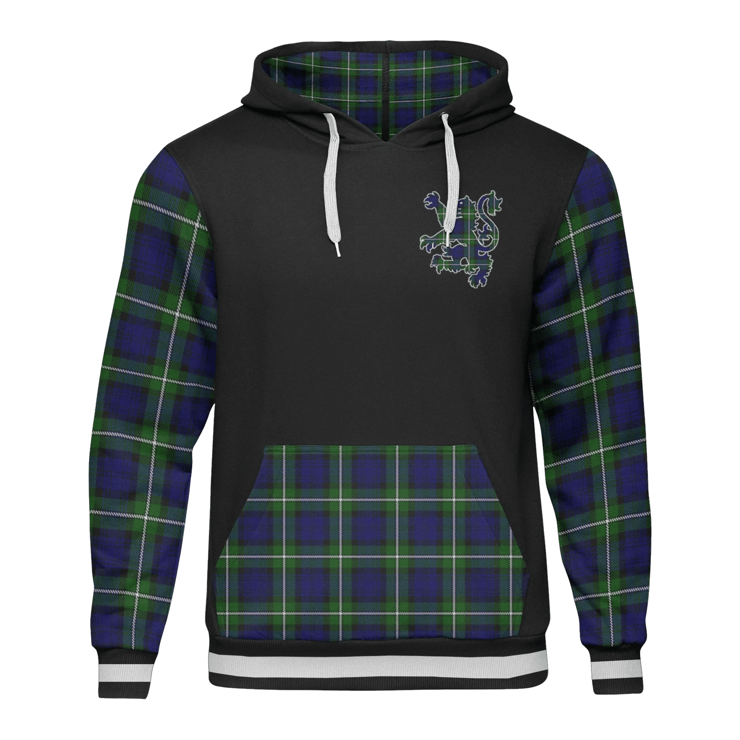 Printivon Forbes Tartan All Over Print Hoodie