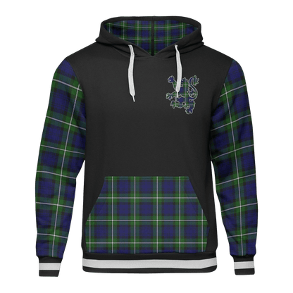 Printivon Forbes Tartan All Over Print Hoodie