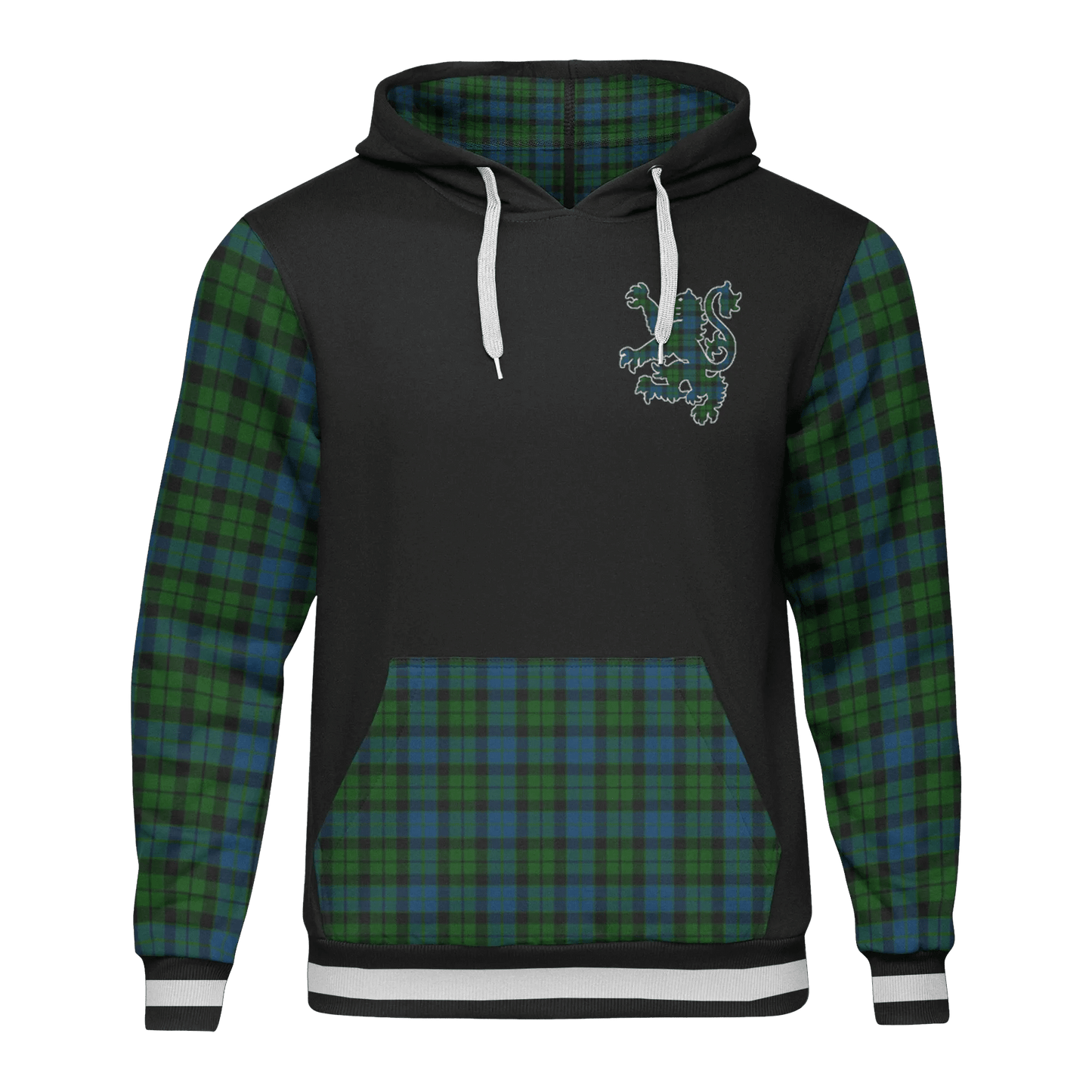 Printivon Mackie Tartan All Over Print Hoodie