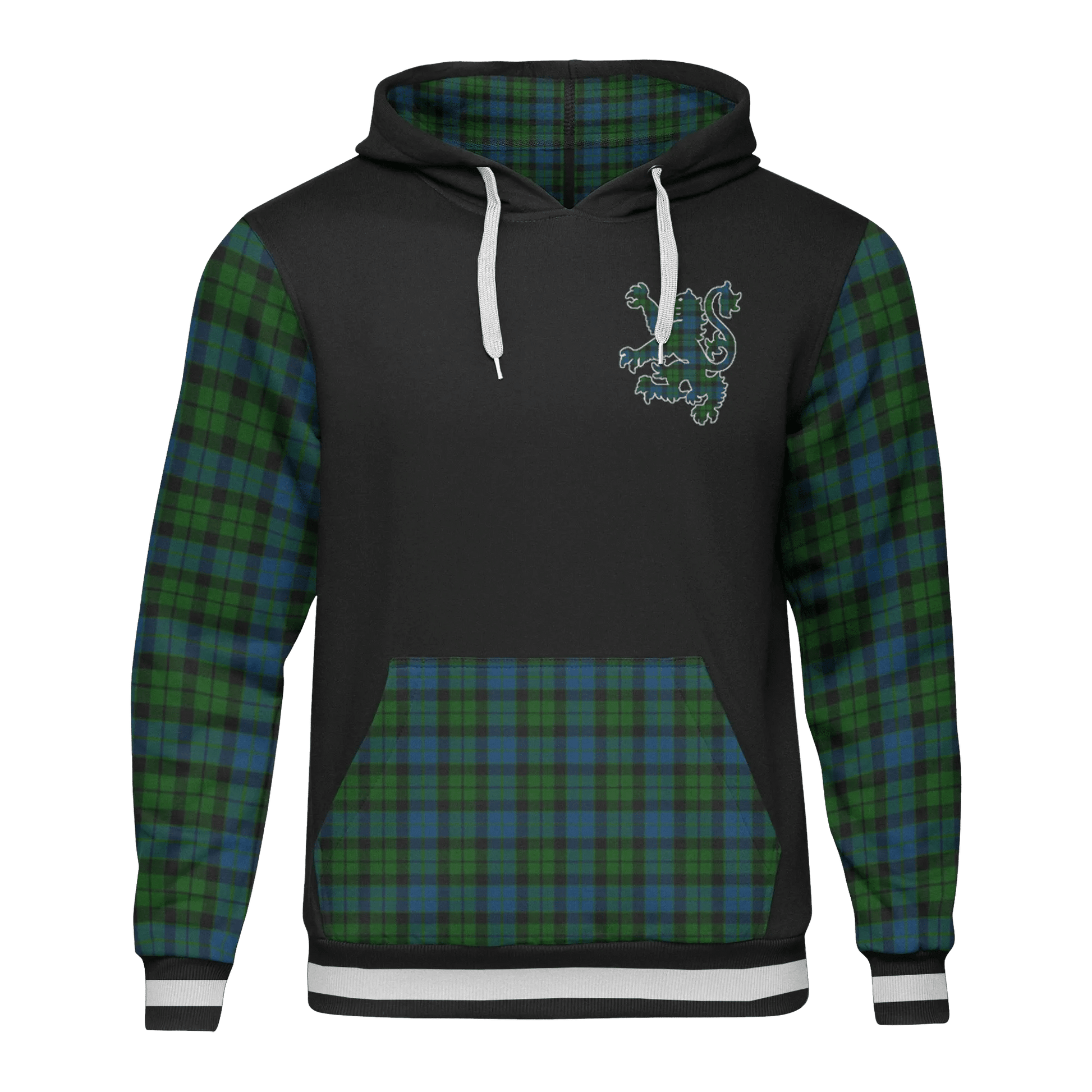 Printivon Mackie Tartan All Over Print Hoodie