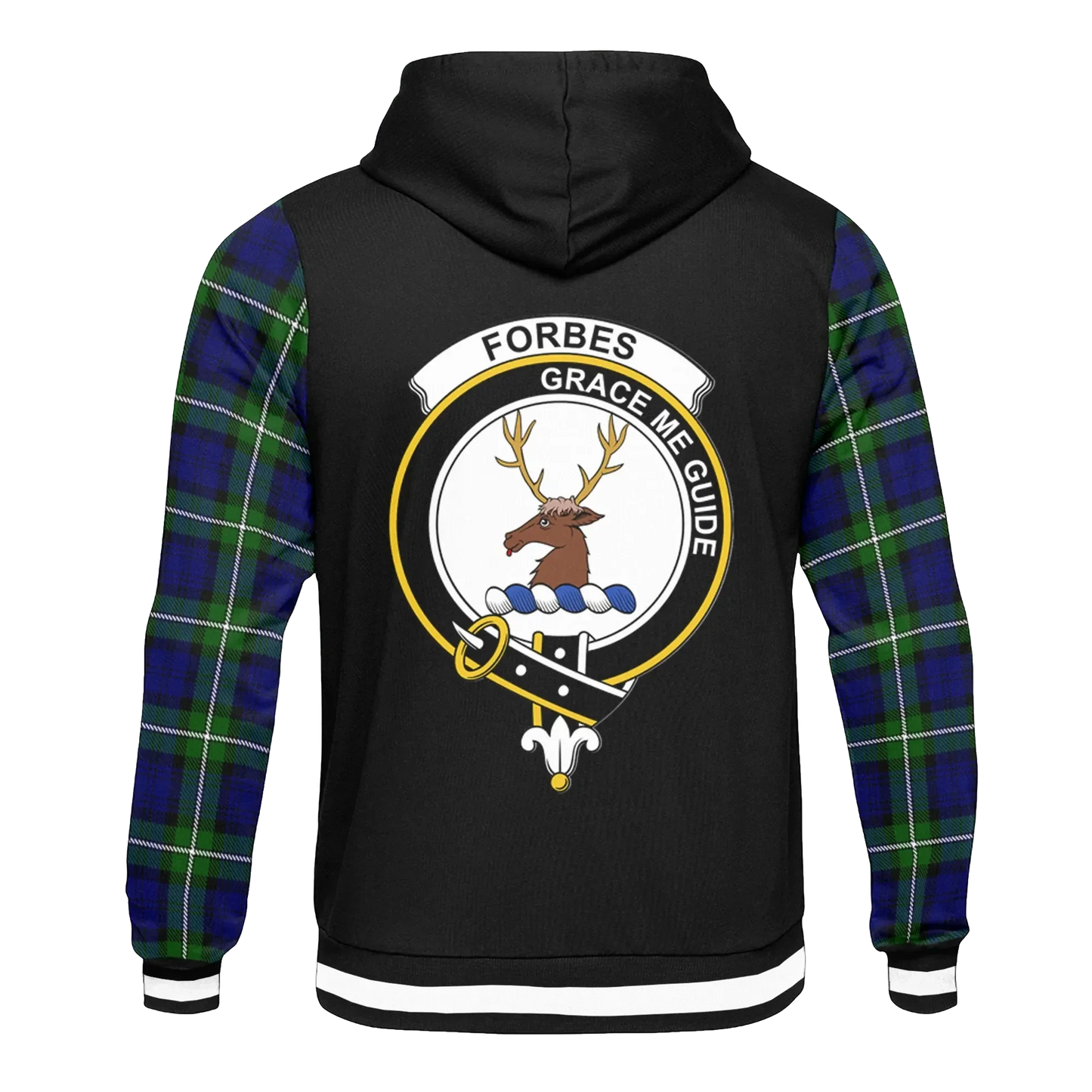 Printivon Forbes Tartan All Over Print Hoodie