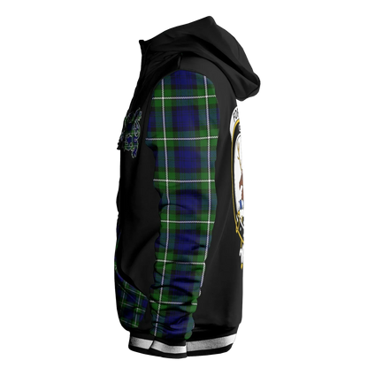 Printivon Forbes Tartan All Over Print Hoodie