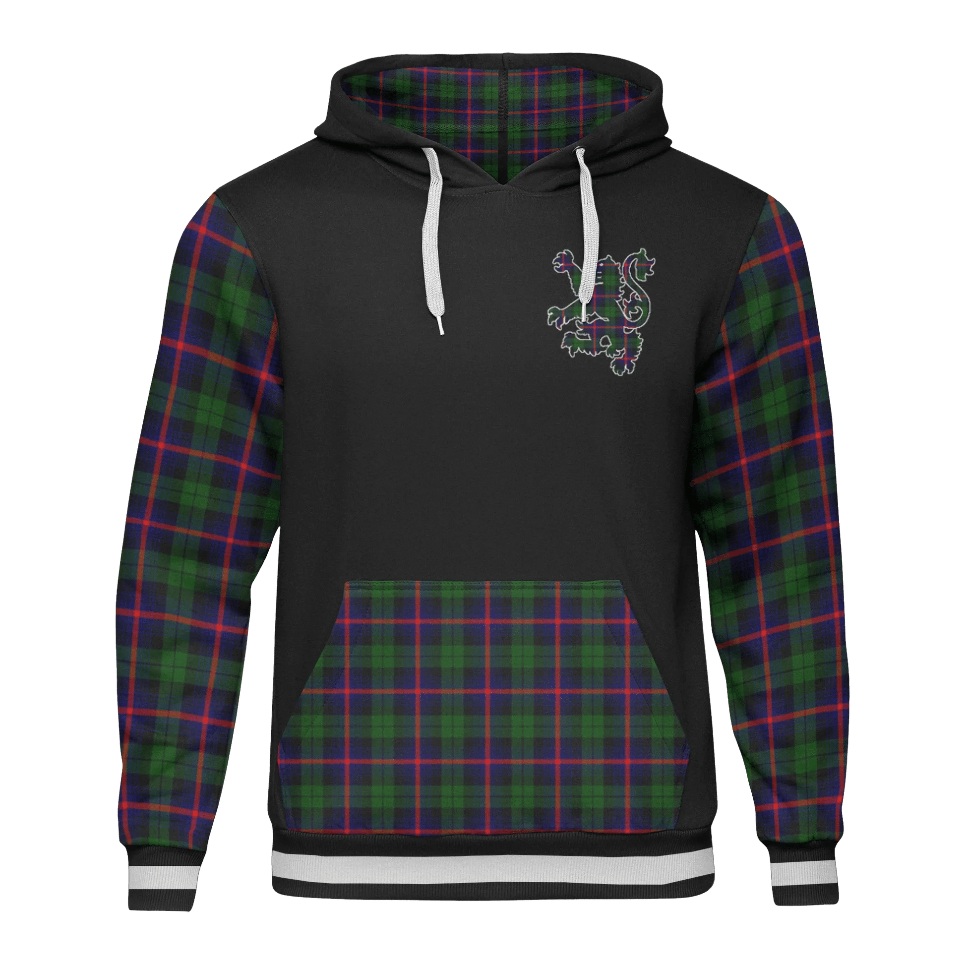 Printivon Urquhart Tartan All Over Print Hoodie