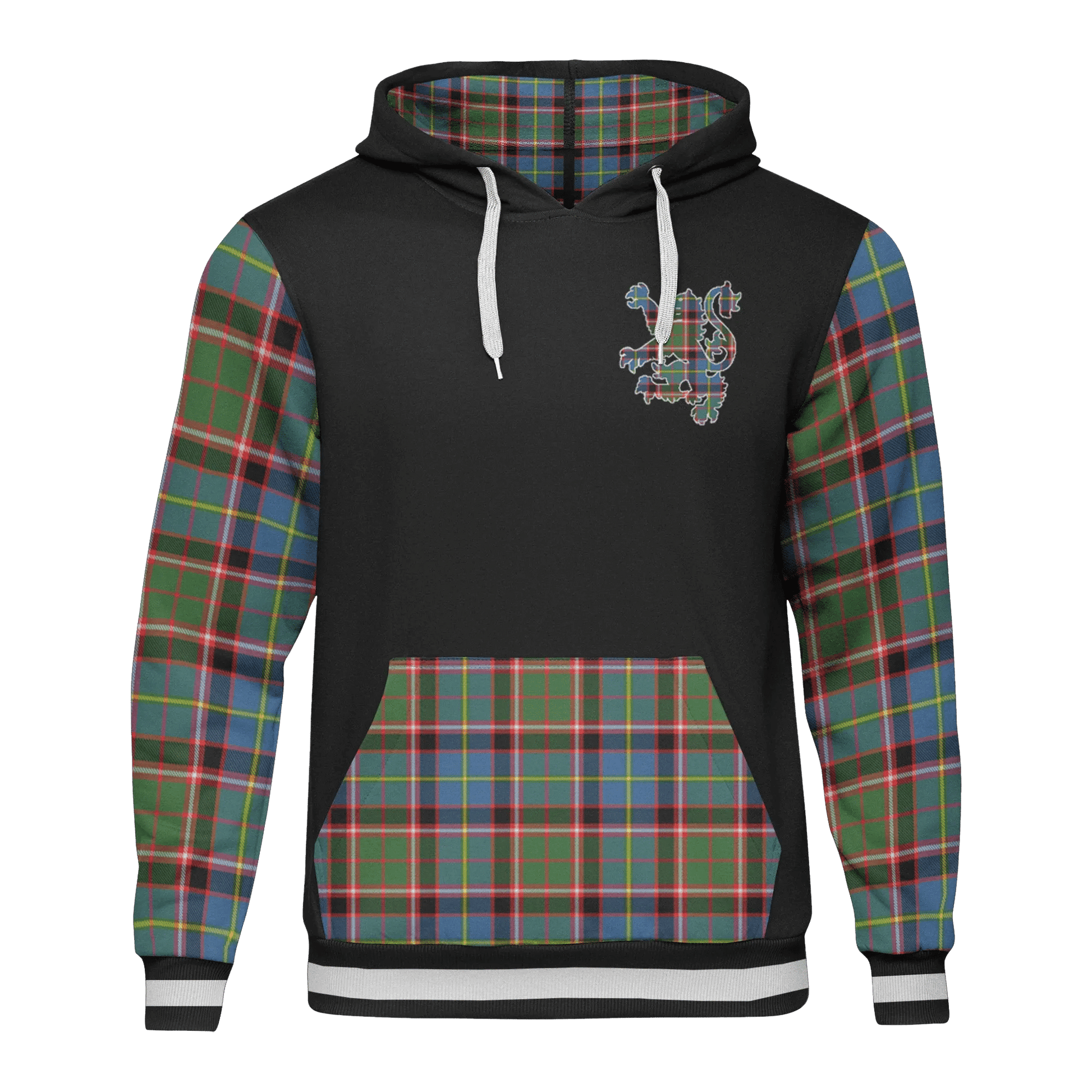Printivon Aikenhead Tartan All Over Print Hoodie
