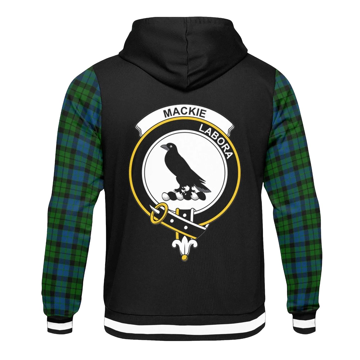 Printivon Mackie Tartan All Over Print Hoodie